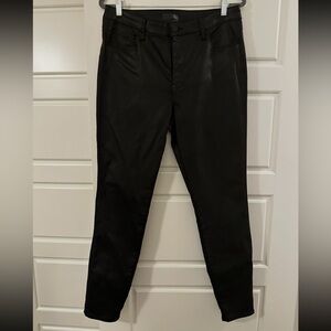Kut from the Kloth Mia Black Coated Jeans